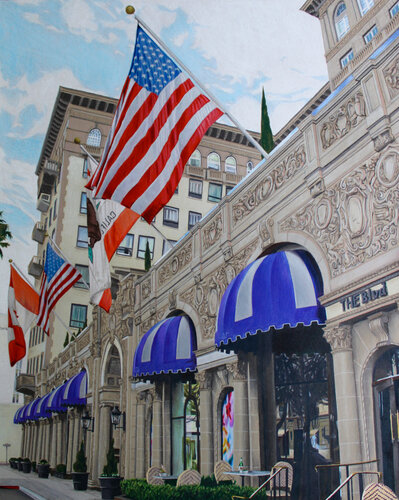 The Beverly Wilshire von Maria Deely, Zeichnungen kaufen auf Singulart
