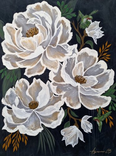 Night Dance von Azucena Cruz, Malerei kaufen auf Singulart