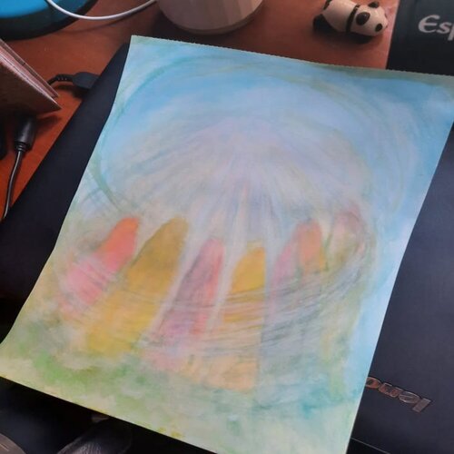 Spiritualism von Claudia Menezes, Malerei kaufen auf Singulart