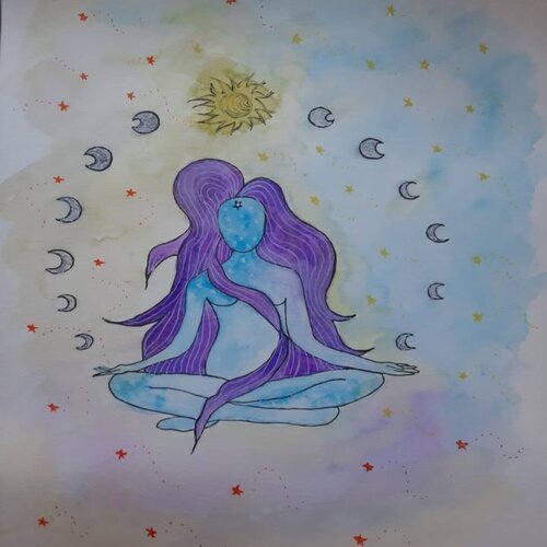 My phases! von Claudia Menezes, Malerei kaufen auf Singulart