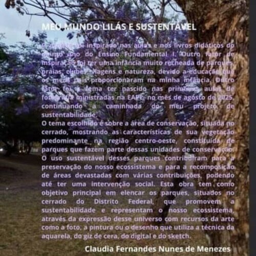 My Lilac and Sustainable World - First edition : Book with link in description von Claudia Menezes, Fotografie kaufen auf Singulart