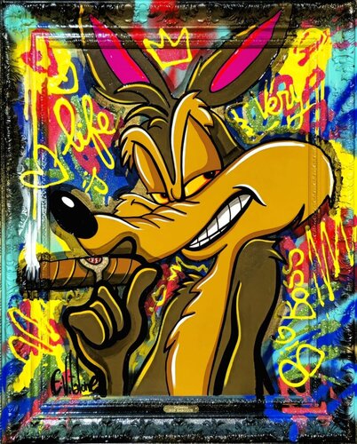 Keep Calm and Smoke Cigar von Eddy Vitalone, Malerei kaufen auf Singulart