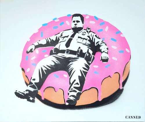 Fat patrol di CANNED, Pittura in vendita su Singulart