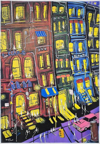 Greenwich is too hot by Hico, Painting for Sale on Singulart