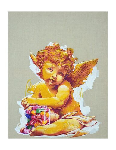 Candy treasure von Mathieu _1976, Werk auf Papier kaufen auf Singulart