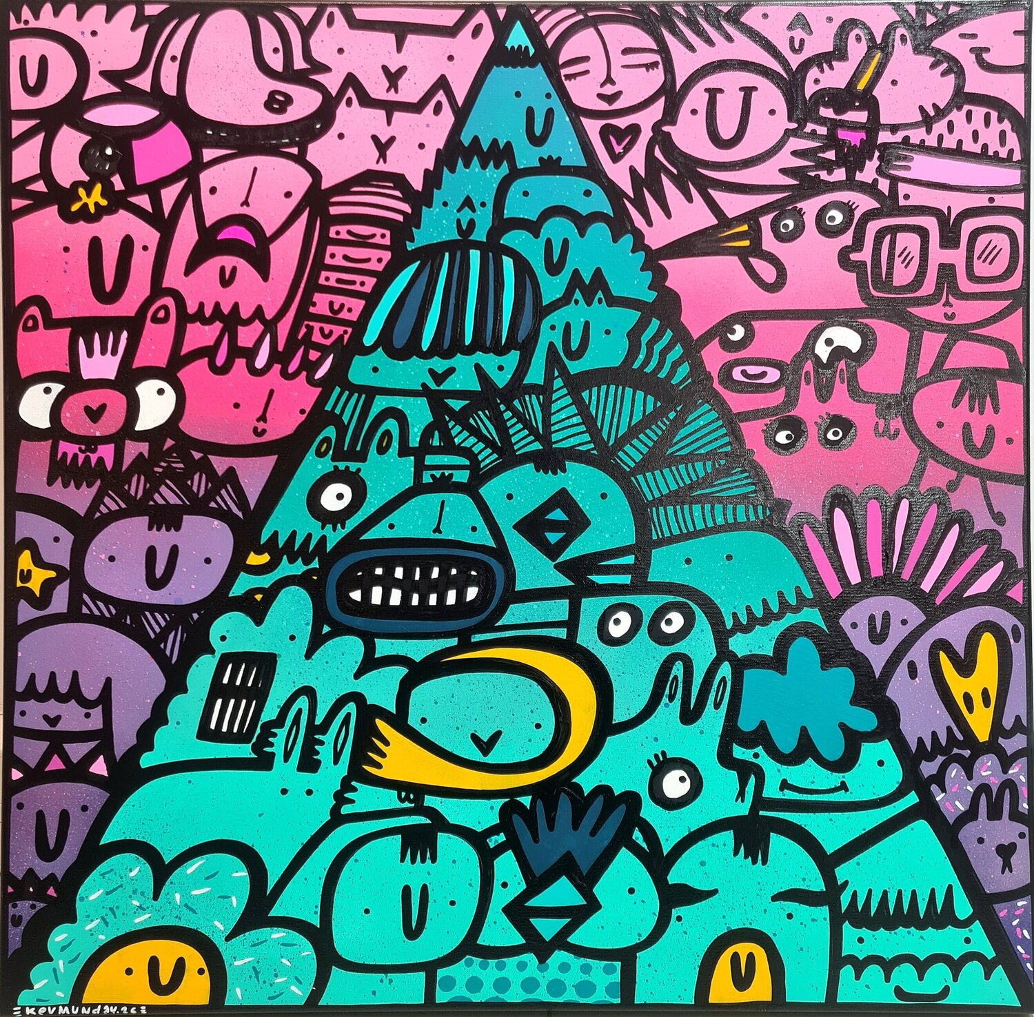 Up and down Kev Munday