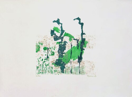 Bouquet d'arbres von Monique Pehem, Werk auf Papier kaufen auf Singulart