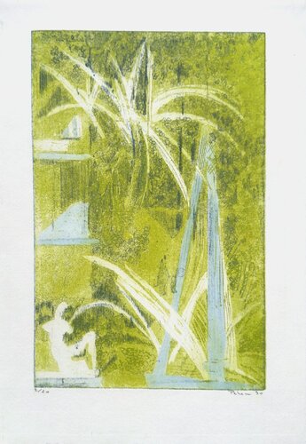 Chlorophylum di Monique Pehem, Opera su carta in vendita su Singulart