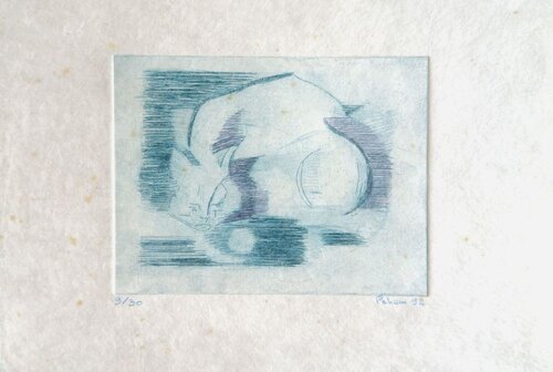 Gribouille by Monique Pehem, Work on Paper for Sale on Singulart