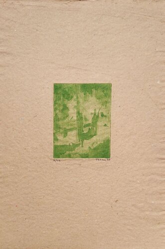 L'arbre mort by Monique Pehem, Work on Paper for Sale on Singulart