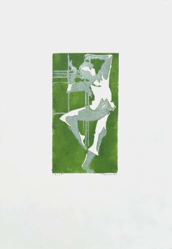 Pierrot lunaire van Monique Pehem, Werk op papier te koop op Singulart
