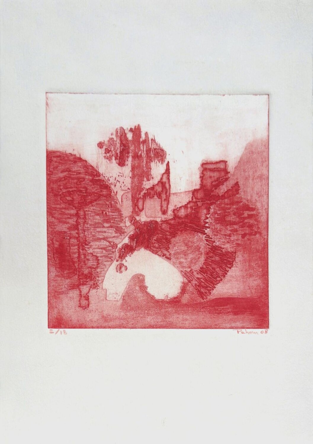 Eclats Monique Pehem Work on Paper for sale