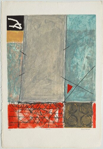 Chamade by Bernard Remusat, 종이 for Sale on Singulart