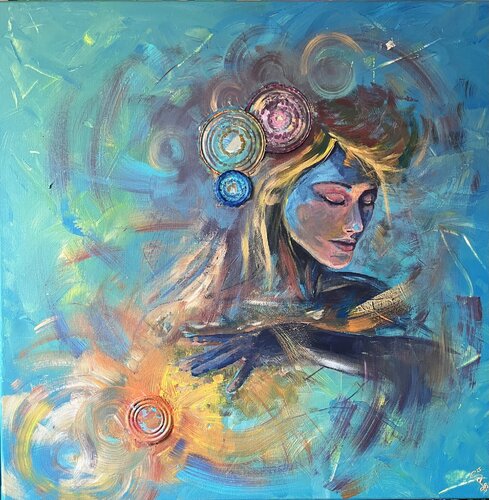 "spring",  from Mystic series de Svetlana Peter, Pintura a la venta en Singulart