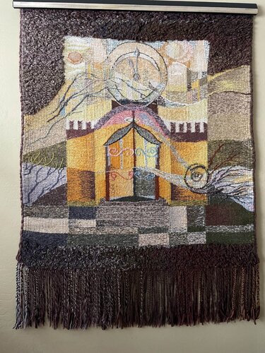 The flow of time von Raisa Kaznacheyeva, Textil kaufen auf Singulart