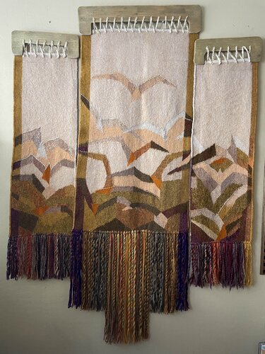 Towards the SUN. von Raisa Kaznacheyeva, Textil kaufen auf Singulart