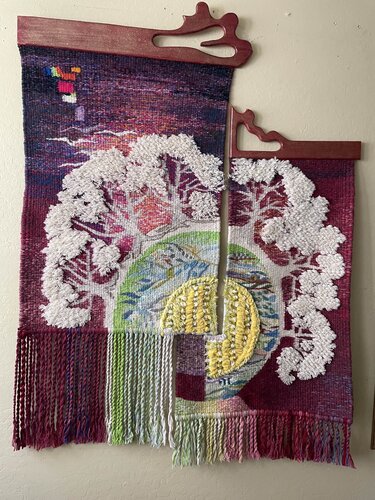 "TRANSFORMATION" von Raisa Kaznacheyeva, Textil kaufen auf Singulart