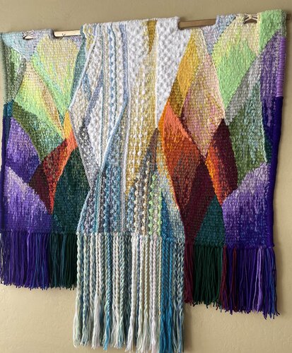 Waterfall of living von Raisa Kaznacheyeva, Textil kaufen auf Singulart