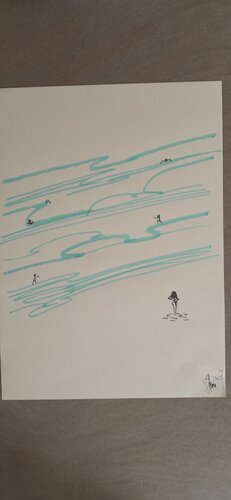 vado o non vado von Grazia Pacilli, Zeichnungen kaufen auf Singulart