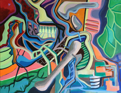 Into it par Manuel Mohr, Peinture en vente sur Singulart