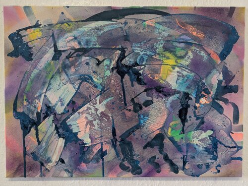 Breakbeat par Manuel Mohr, Peinture en vente sur Singulart