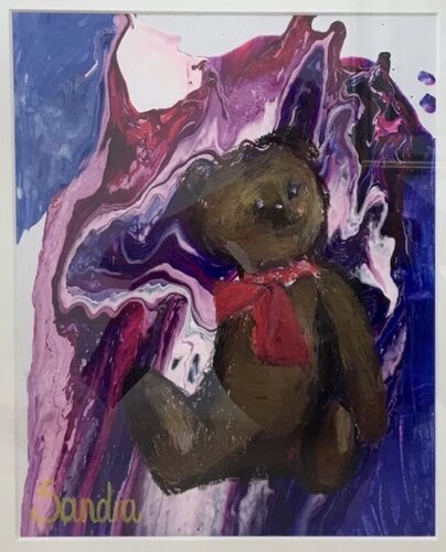 Sandra's Soft Rebellion van Holly Wood, Schilderij te koop op Singulart