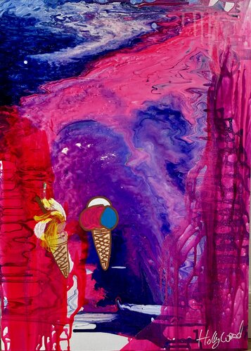 Meltdown before Midnight van Holly Wood, Schilderij te koop op Singulart