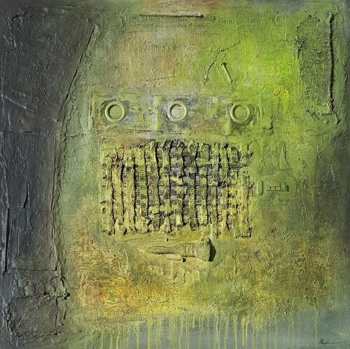 Green 1 van Pasquale Rapicano, Schilderij te koop op Singulart