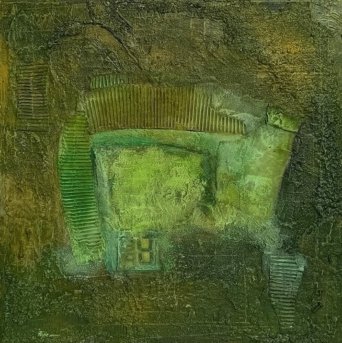 Green 3 van Pasquale Rapicano, Schilderij te koop op Singulart