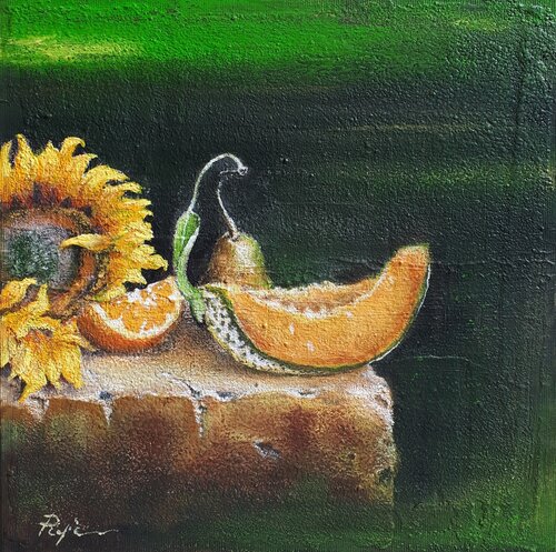 Still life 230810 van Pasquale Rapicano, Schilderij te koop op Singulart