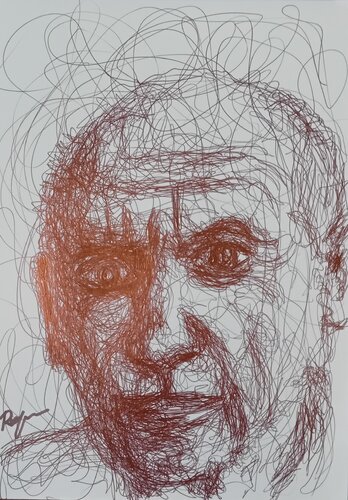 Picasso by Pasquale Rapicano, 紙の作品 for Sale on Singulart