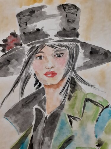 Vanessa by Marica Raineri, Painting for Sale on Singulart