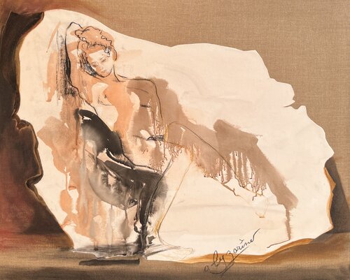 Belle intime de ALYZARINE, Obra en papel a la venta en Singulart
