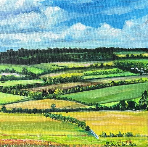 Italian Countryside von Stefania Del Papa, Malerei kaufen auf Singulart