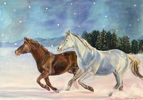 Run Wild von Stefania Del Papa, Malerei kaufen auf Singulart