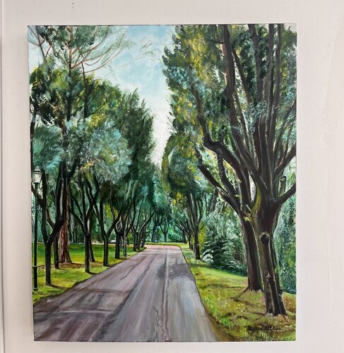 Villa Glori von Stefania Del Papa, Malerei kaufen auf Singulart