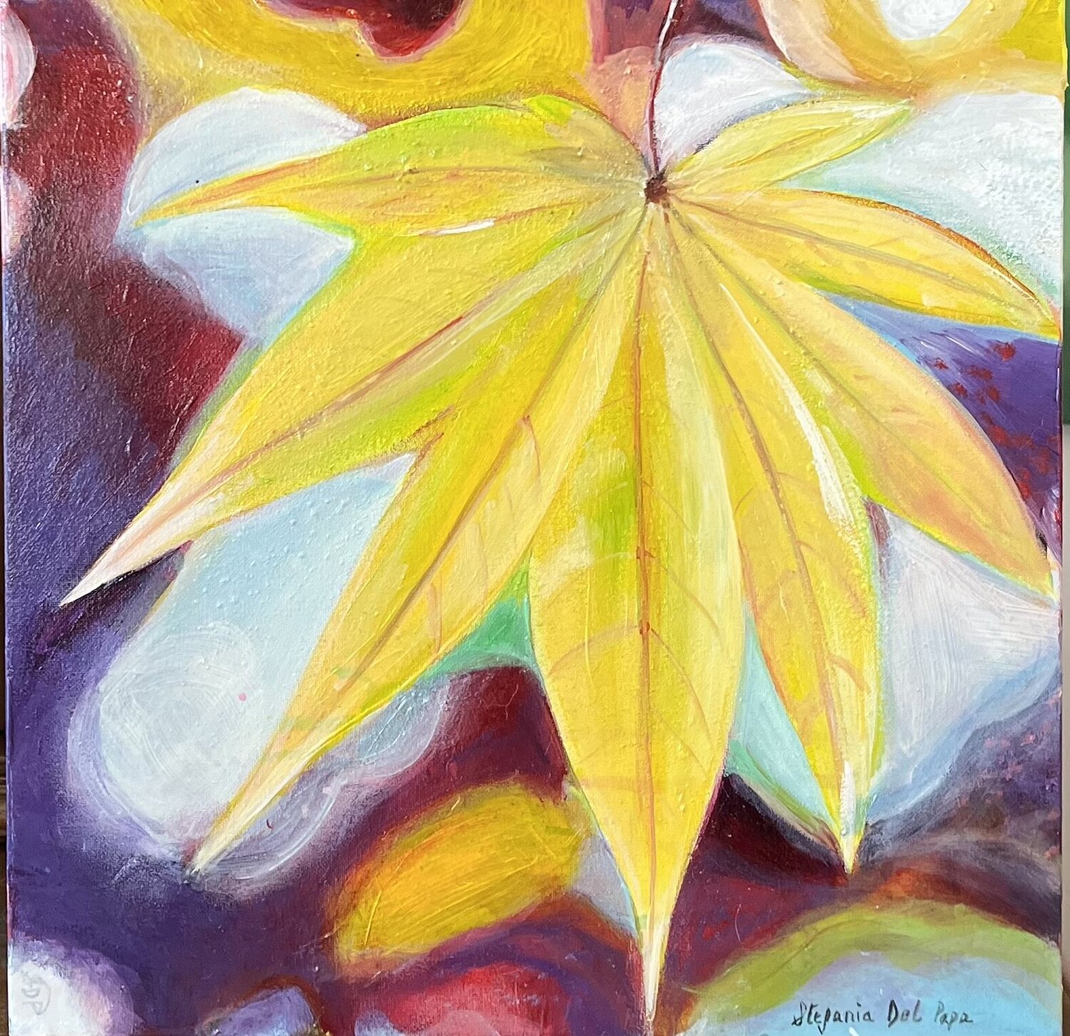 Yellow Leaves Stefania Del Papa