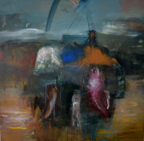 Into the shadows van Bjørnulf Dyrud, Schilderij te koop op Singulart