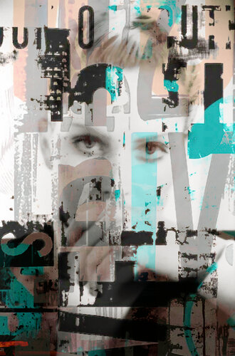 "Typo-girl light“ by Olli Boehm, 사진 for Sale on Singulart