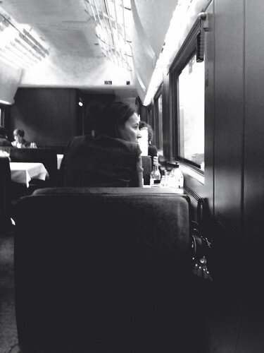 Thoughts in train. van Olli Boehm, Fotografie te koop op Singulart
