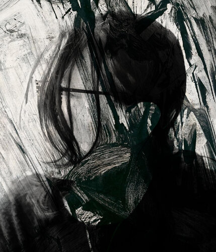 Danielle Profil 26 by Olli Boehm, Work on Paper for Sale on Singulart