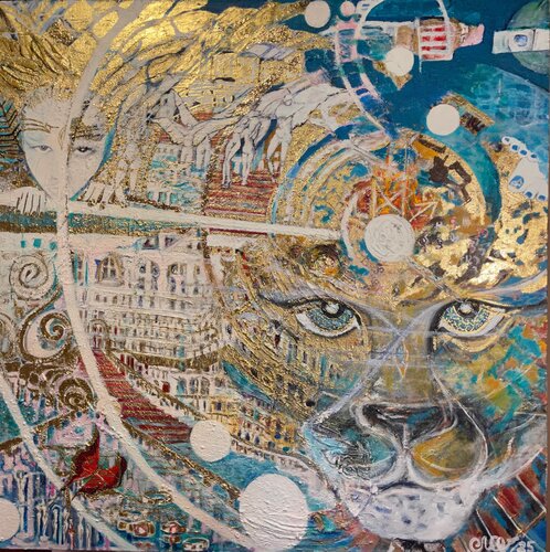мatrix keys di Olga Moritz, Pittura in vendita su Singulart