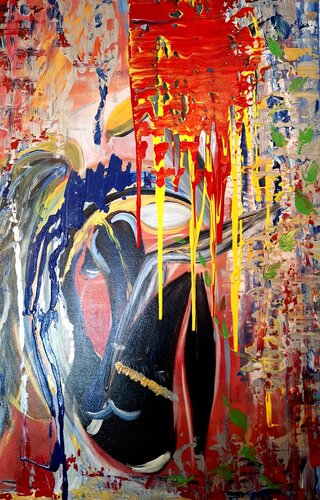 Empathy di Olga Moritz, Pittura in vendita su Singulart