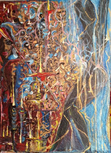 She di Olga Moritz, Pittura in vendita su Singulart