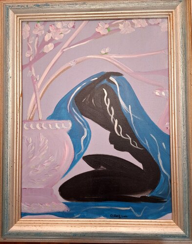 In deep blue di Olga Moritz, Pittura in vendita su Singulart