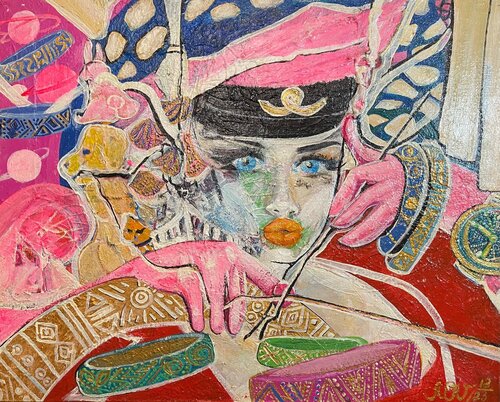 Captain di Olga Moritz, Pittura in vendita su Singulart