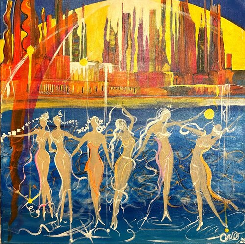 ... di Olga Moritz, Pittura in vendita su Singulart