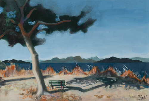 Vue de Moni par Bertille Gentil, Peinture en vente sur Singulart