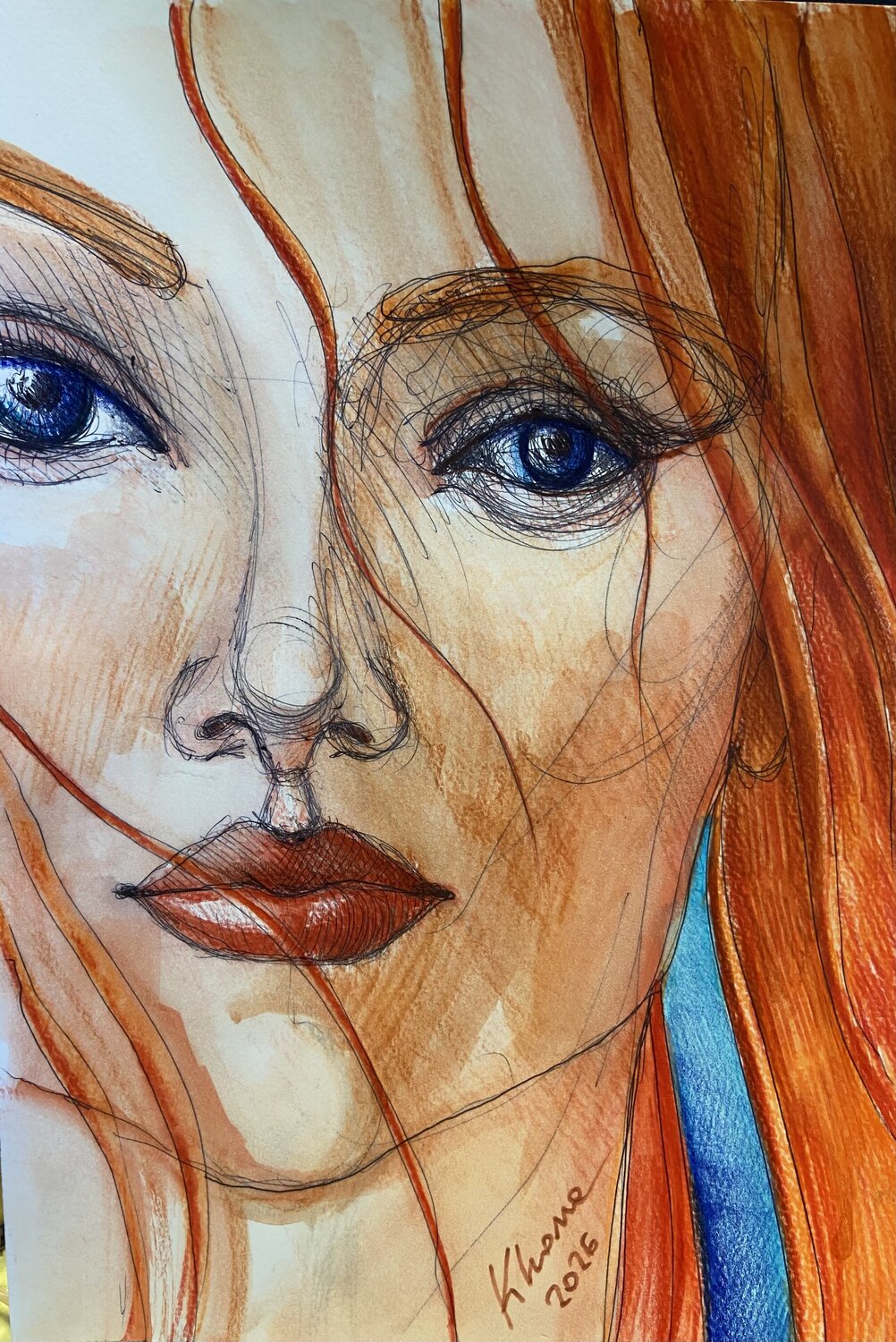 Giovane donna katia cona vitello