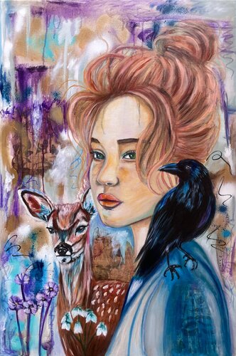 The alchemy of the seasons (Die Alchemie der Jahreszeiten) by Sonja Neuroth, 油畫 for Sale on Singulart